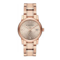  Shop Authentic Burberry The City Diamonds Rose Gold Dial Rose Gold Steel Strap Watch for Women - BU9126 - Luxxuri