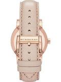  Shop Authentic Burberry The City Diamonds Beige Dial Beige Leather Strap Watch for Women - BU9131 - Luxxuri