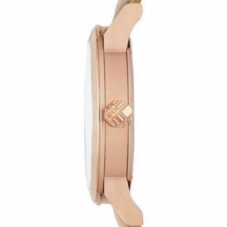  Shop Authentic Burberry The City Diamonds Beige Dial Beige Leather Strap Watch for Women - BU9131 - Luxxuri