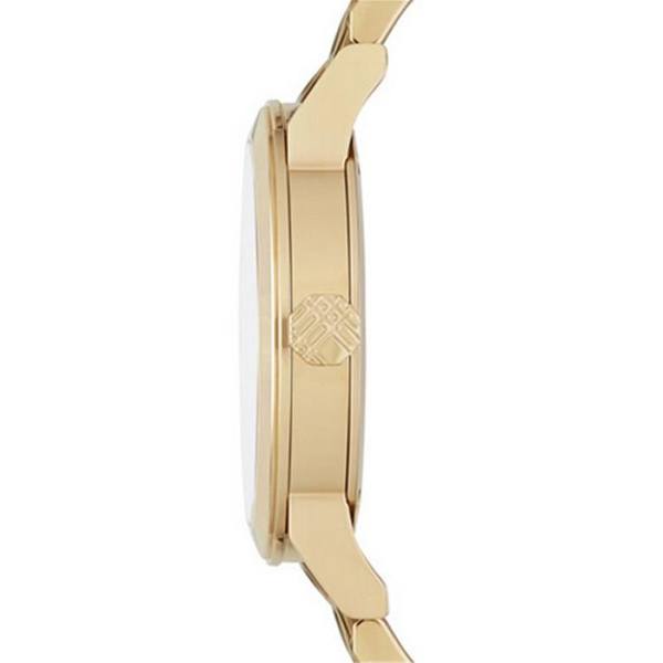  Shop Authentic Burberry The City Gold Dial Gold Steel Strap Watch for Women - BU9134 - Luxxuri