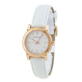  Shop Authentic Burberry The City White Dial White Leather Strap Watch for Women - BU9209 - Luxxuri