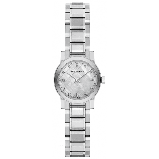  Shop Authentic Burberry The City Silver Dial Silver Steel Strap Watch for Women - BU9213 - Luxxuri
