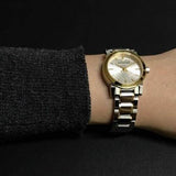  Shop Authentic Burberry The City Silver Dial Two Tone Steel Strap Watch for Women - BU9217 - Luxxuri