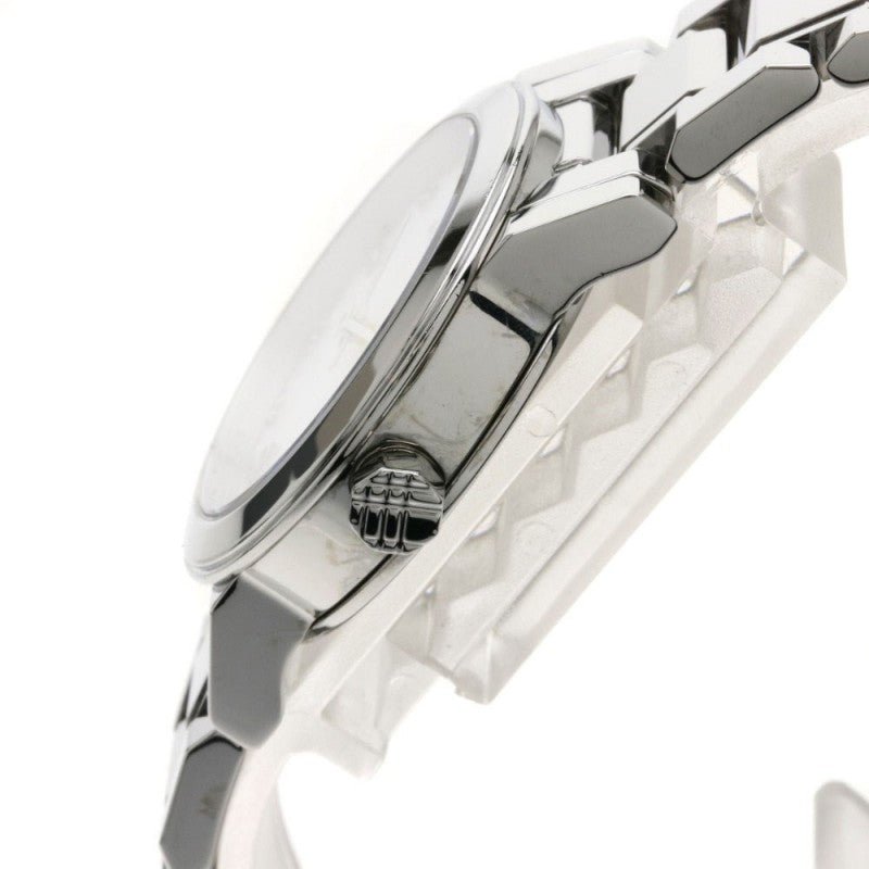  Shop Authentic Burberry The City Diamonds Mother of Pearl Dial Silver Steel Strap Watch for Women - BU9224 - Luxxuri