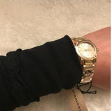  Shop Authentic Burberry The City Gold Dial Gold Steel Strap Watch for Women - BU9234 - Luxxuri