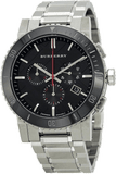 Shop Authentic Burberry The City Black Dial Silver Steel Strap Watch for Men - BU9380 - Luxxuri