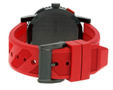  Shop Authentic Burberry The City Chronograph Black Dial Red Rubber Strap Watch For Men - BU9805 - Luxxuri