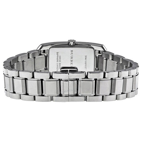  Shop Authentic Burberry Heritage Quartz White Dial Silver Steel Strap Watch For Women - BU9600 - Luxxuri