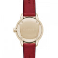  Shop Authentic Burberry The Classic Gold Dial Red Leather Strap Watch for Women - BU10102 - Luxxuri