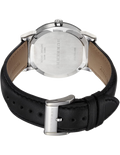  Shop Authentic Burberry The City Black Dial Black Leather Strap Watch for Men - BU9009 - Luxxuri