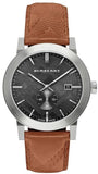  Shop Authentic Burberry The City Black Dial Brown Leather Strap Watch for Men - BU9905 - Luxxuri