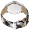 Burberry The City White Dial Brown Leather Strap Watch for Women - BU9113