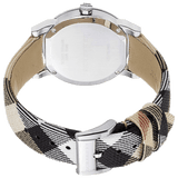  Shop Authentic Burberry The City White Dial Brown Leather Strap Watch for Women - BU9113 - Luxxuri