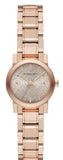  Shop Authentic Burberry The City Nude Dial Rose Gold Steel Strap Watch for Women - BU9228 - Luxxuri