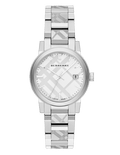  Shop Authentic Burberry The City White Dial Silver Steel Strap Watch for Women - BU9144 - Luxxuri