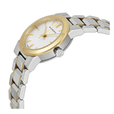  Shop Authentic Burberry The City Silver Dial Two Tone Steel Strap Watch for Women - BU9217 - Luxxuri