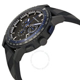  Shop Authentic Burberry The City Chronograph Black Dial Black Rubber Strap Watch For Men - BU9806 - Luxxuri