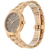  Shop Authentic Burberry The City Diamonds Rose Gold Dial Rose Gold Steel Strap Watch for Women - BU9126 - Luxxuri
