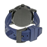  Shop Authentic Burberry The City Sport Chronograph Black Dial Blue Rubber Strap Watch For Men - BU9807 - Luxxuri