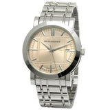  Shop Authentic Burberry Heritage Collection Rose Gold Dial Silver Steel Strap Watch for Men - BU1352 - Luxxuri