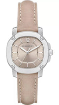  Shop Authentic Burberry The Britain Brown Dial Brown Leather Strap Watch for Women - BBY1700 - Luxxuri