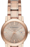  Shop Authentic Burberry The City Rose Gold Dial Rose Gold Steel Strap Watch for Women - BU9135 - Luxxuri