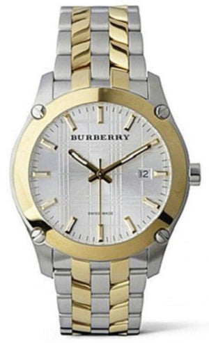  Shop Authentic Burberry Heritage Silver Dial Two Tone Steel Strap Watch for Women - BU1857 - Luxxuri