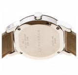  Shop Authentic Burberry The City Beige Dial Beige Leather Strap Watch for Women - BU9107 - Luxxuri