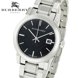  Shop Authentic Burberry The City Black Dial Silver Steel Strap Watch for Women - BU9101 - Luxxuri