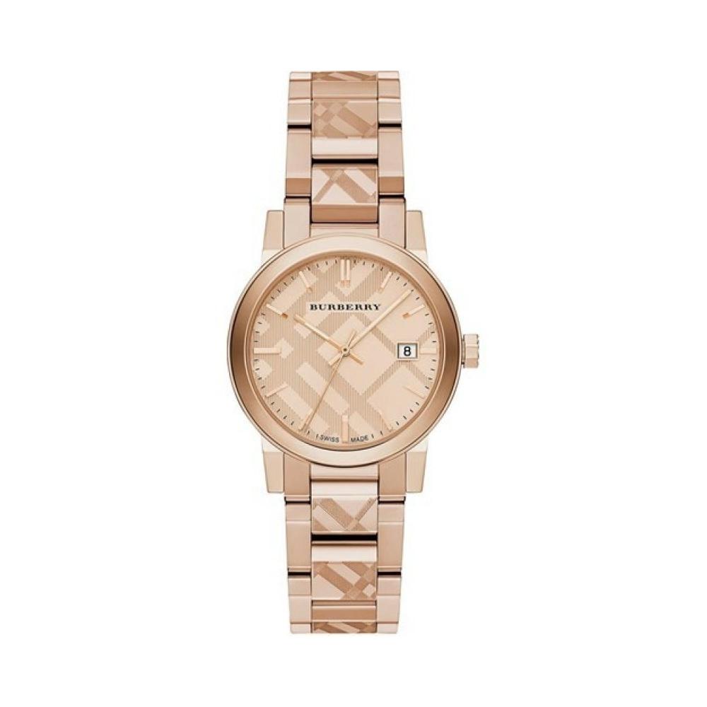  Shop Authentic Burberry The City Rose Gold Dial Rose Gold Steel Strap Watch for Women - BU9146 - Luxxuri