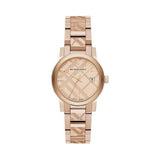  Shop Authentic Burberry The City Rose Gold Dial Rose Gold Steel Strap Watch for Women - BU9146 - Luxxuri