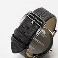  Shop Authentic Burberry Heritage Grey Dial Black Leather Strap Watch for Men - BU9024 - Luxxuri