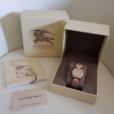  Shop Authentic Burberry Heritage Rose Gold Dial Rose Gold Steel Strap Watch for Women - BU9215 - Luxxuri