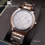  Shop Authentic Burberry The City Silver Dial Silver Steel Strap Watch for Men - BU9037 - Luxxuri