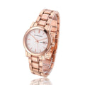  Shop Authentic Burberry The City White Dial Rose Gold Steel Strap Watch for Women - BU9204 - Luxxuri