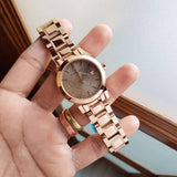  Shop Authentic Burberry The City Rose Gold Dial Rose Gold Steel Strap Watch for Women - BU9135 - Luxxuri