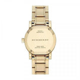  Shop Authentic Burberry The City Gold Dial Gold Steel Strap Watch for Women - BU9234 - Luxxuri