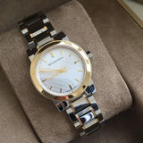  Shop Authentic Burberry The City Silver Dial Two Tone Steel Strap Watch for Women - BU9217 - Luxxuri