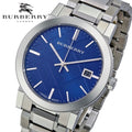  Shop Authentic Burberry The City Blue Dial Silver Steel Strap Watch for Men - BU9031 - Luxxuri