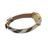  Shop Authentic Burberry The City Diamonds Mother of Pearl Dial Brown Leather Strap Watch for Women - BU9226 - Luxxuri