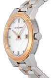  Shop Authentic Burberry The City Diamonds White Dial Two Tone Steel Strap Watch for Women - BU9127 - Luxxuri