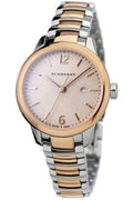  Shop Authentic Burberry The Classic Rose Gold Dial Two Tone Steel Strap Watch for Women - BU10117 - Luxxuri
