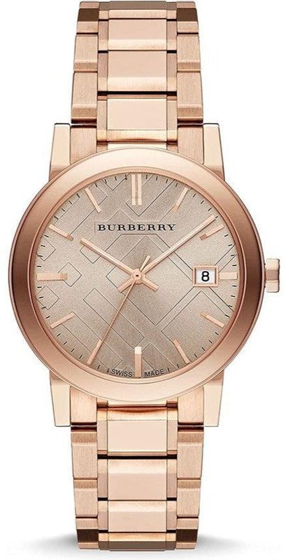  Shop Authentic Burberry The Classic Rose Gold Dial Rose Gold Steel Strap Watch for Men - BU10013 - Luxxuri