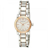  Shop Authentic Burberry The City Silver Dial Two Tone Steel Strap Watch for Women - BU9205 - Luxxuri