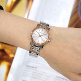  Shop Authentic Burberry The City Silver Dial Two Tone Steel Strap Watch for Women - BU9205 - Luxxuri