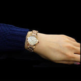  Shop Authentic Burberry The City Rose Gold Dial Rose Gold Steel Strap Watch for Women - BU9235 - Luxxuri
