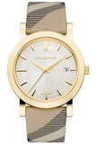  Shop Authentic Burberry Heritage Silver Dial Leather Strap Watch for Women - BU1398 - Luxxuri