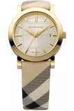  Shop Authentic Burberry Heritage Silver Dial Leather Strap Watch for Women - BU1398 - Luxxuri