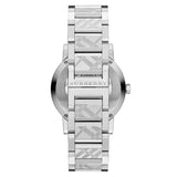  Shop Authentic Burberry The City White Dial Silver Steel Strap Watch for Women - BU9144 - Luxxuri