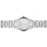  Shop Authentic Burberry The City Silver Dial Silver Steel Strap Watch for Women - BU9233 - Luxxuri